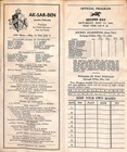 1961 Aksarben Ak-sar-ben Race Horse Racing Program 5 13 Omaha Ne Nebraska