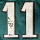 Aj Brown Signed Philadelphia Eagles Nike Game Replica Jersey Bas