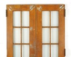 Vintage 10 Lite Painted Steel Entry French Double Doors 47 35 X 82 675 In 
