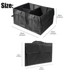 Trunk Cargo Organizer Folding Storage Collapse Bag Bin For Car Truck Suv 40l