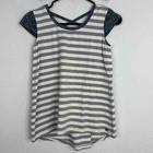 Matilda Jane 435 Pants Set Girl Size 12 Striped Geometric Workout Gym Athleisure