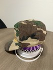 Vintage Miller Beer Camo Corduroy Trucker Hat Snap Back Pheasant Rare