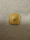 2016 Australia  5 Gold Square Coin Variety Elizabeth Ii 1 10oz Gold