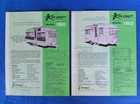 1960s Ken Craft Travel Trailers Camper Dealer Advertising Brochure Rv Catalog