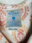 Halo Sleepsack Micro-fleece Wearable Baby Blanket Lg 12-18 Months Orange red Euc