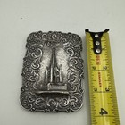 Antique Victorian Birmingham Sterling Silver Card Case 72 Grams