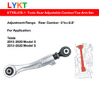 2x Rear Adjustable Arms Alignment  Camber Kit For Tesla Modelx15-21 Models12-21