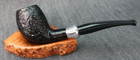 Molina  105 Filtered Unsmoked Spigot Italian Tobacco Pipe   Army Mount 9mm Briar