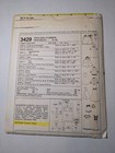 Vtg 1970s Mccalls Sewing Pattern 3429 Barbie Teen Doll Wardrobe Trousseau