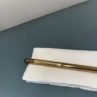 Vintage Rosa Twist Action Mechanical Pencil Gold Tone Usa