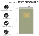 2025-2027 Pocket Calendar For Purse     Monthly Planner From July 2025 To June 