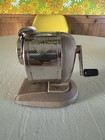 Vintage Boston Champion Portable Pencil Sharpener With Original Box