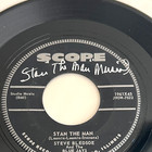 Stan The Man Musial Signed 45 Record Single Cardinals Autographed Hof Baseball