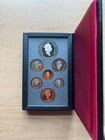1990 Royal Canadian Mint 7-coin  Double Dollar Set With 50  Silver Dollar