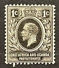 Travelstamps  East Africa And Uganda Stamps Scott  44 1c Mint Mogh