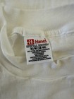 Lot 12 Vtg 90   s Hanes Special Edition T Shirt White All Men   s Medium Sngl Stitch