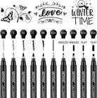 Calligraphy Pen Set          10 Size Hand Lettering Pens For Beginners  Calligraph   