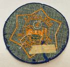 Arkansas State Police Blue   Gold Round Shoulder Patch Uniform Take Off