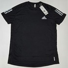 Adidas Men s Own The Run Tee Black reflective Silver