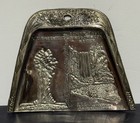 Vintage Yellowstone National Park Souvenir Crumb Tray Silent Butler Metal 
