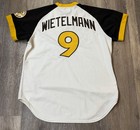 1978 Whitey Wietleman San Diego Padres Game Used Jersey Photomatch Asg Patch Og