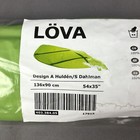 Ikea L  va Wall Mount Canopy Leaf Green 54x35  Nursery Office Cozy Nook New