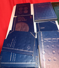 Vintage Whitman   Assorted Lot Of 20 Empty Coin Folders Albums Books Holders