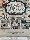 Echo Park I Love Winter Collection Kit With Ephemera Pack New Christmas Crafts  