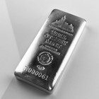 1 Kilo  999 Silver Bar Wall Street Mint Silver Bullion - 32 15 Troy Oz  a512