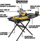 Dewalt High Capacity Wet Tile Saw 10   With Stand- D36000s