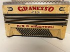 Granesso A s A  Hagstr  m Vintage Button Accordion - Working  Needs Tuning