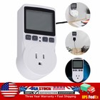 Lcd Digital Plug In Thermostat Timer Switch Socket Temperature Controller Switch