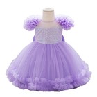 Flower Girls Bridesmaid Dress Baby Kids Birthday Party Wedding Dresses Princess