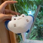 50cm Manta Ray Plush Doll Marine Animal Keychain Fur Pendant Ornament Sea Life