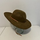 Stetson Boy Scouts Scout Master Campaign Style Hat Size 7 1 8 Nice Condition