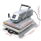 Heat Press Machine 16x20   Digital Transfer Sublimation T Shirt Press Machine