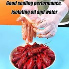 100pk Disposable Plastic Gloves For Food Prep Cooking Cleaning Restaurants