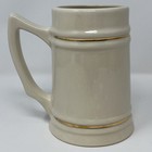 Vtg    d    Logo Nfl Denver Broncos Ceramic Stein Beer Mug Coffee Cup Gold Trim