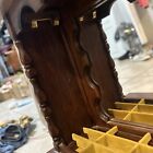 Wooden Large Jewelry Box Organizer Dresser Vanity Chest Drawers Mirror Vintage