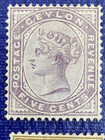 Ceylon 1885-1900  Queen Victoria  Scott  125  131  138  139  Mint   Gum  Hinged 