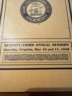 Free Ship  Proceedings Of The Grand Lodge Of Virginia 1910 Masonic Communication