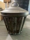 Antique Vintage Tin Germany Pudding Mold - Antique Decor - Collectible
