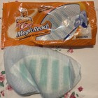 Opened Mr Clean Magic Reach Scrubbing Tub   Shower 5 Refill Pads Open Pack Dry