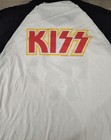 Kiss Makeup Baseball Sleeve Large  not Vintage 