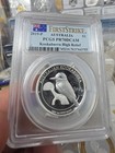 2019 Australia Concave High Relief Kookaburra 1oz 999 Silver Pcgs Pr70dcam First