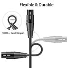 Premium Xlr Male To Female All Sizes Microphone Cable Balanced 3 Pin Pro Grade