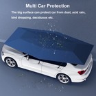 Portable Fully Automatic Car Umbrella Tent Anti-uv Sun Roof Remote Cover 4 2m