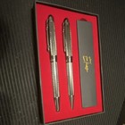 Elizo Metal Pen   Pencil Set In Gift Box  2-piece Writing Set
