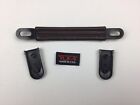 Tumi Replacement Bag Parts Leather plastic Suitcase Handles Brown Black Set Of 2