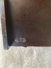 Authentic 20th Century Antique Victorian edwardian Mirrored Mahogany Wall Shelf